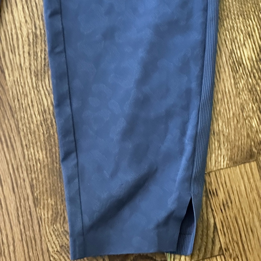 Athleta Brooklyn Textured Jumpsuit Medieval Violet animal print jacquard - Picture 7 of 9